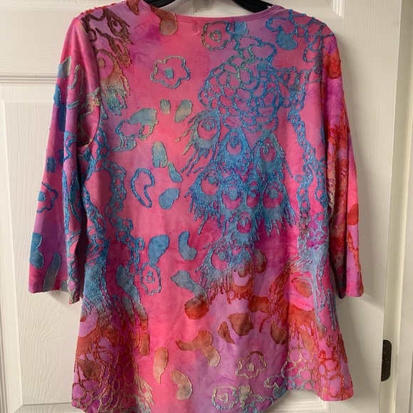 Creation textured top sz S - Picture 2 of 6